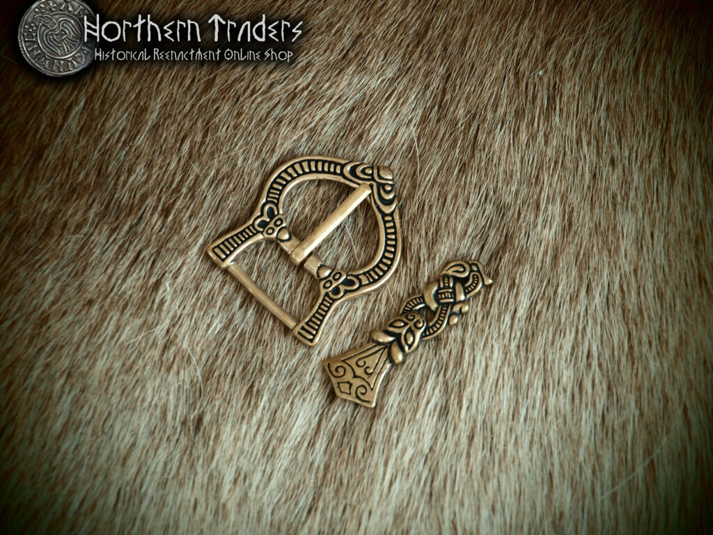 Borre Style buckle & Belt End from Gotland