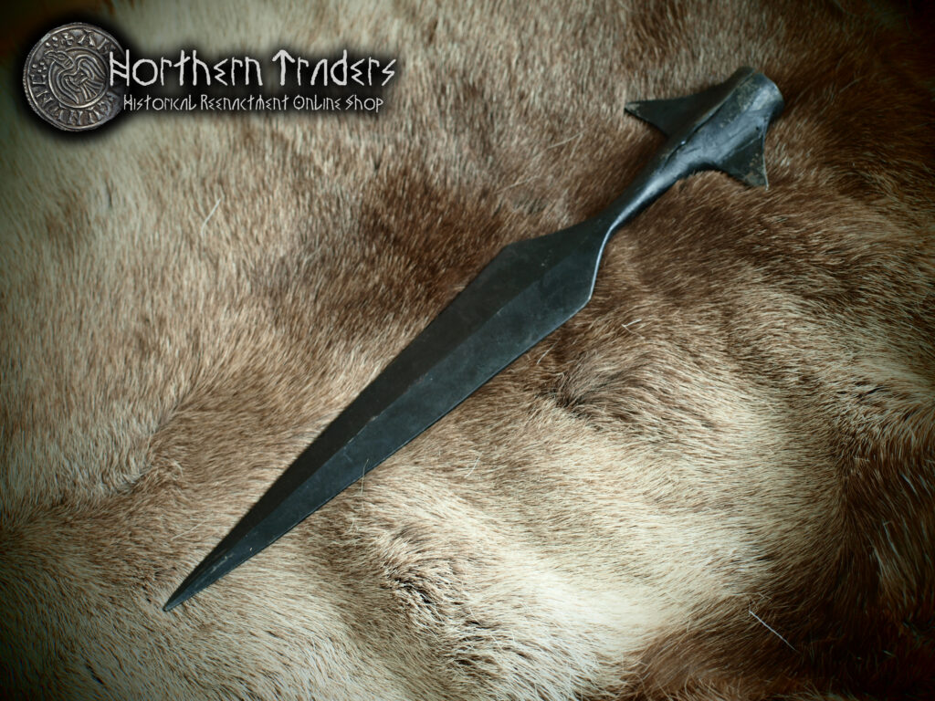 Big Forged Viking Winged Spearhead