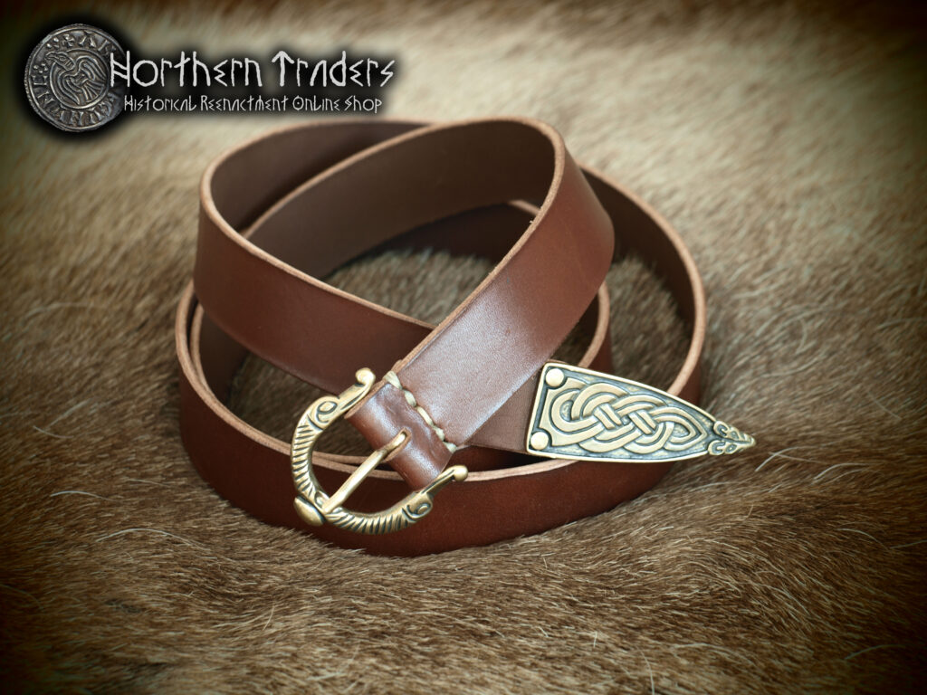 Viking Belt with Buckle & Belt End