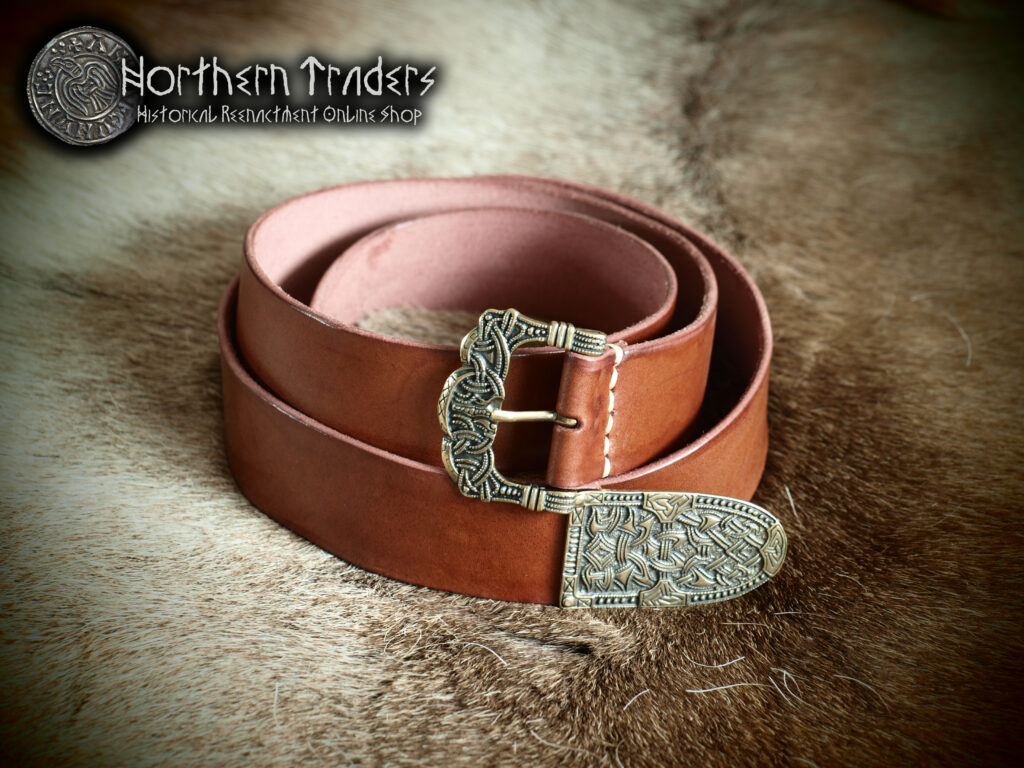 Viking Belt with Buckle & Belt End from Gokstad
