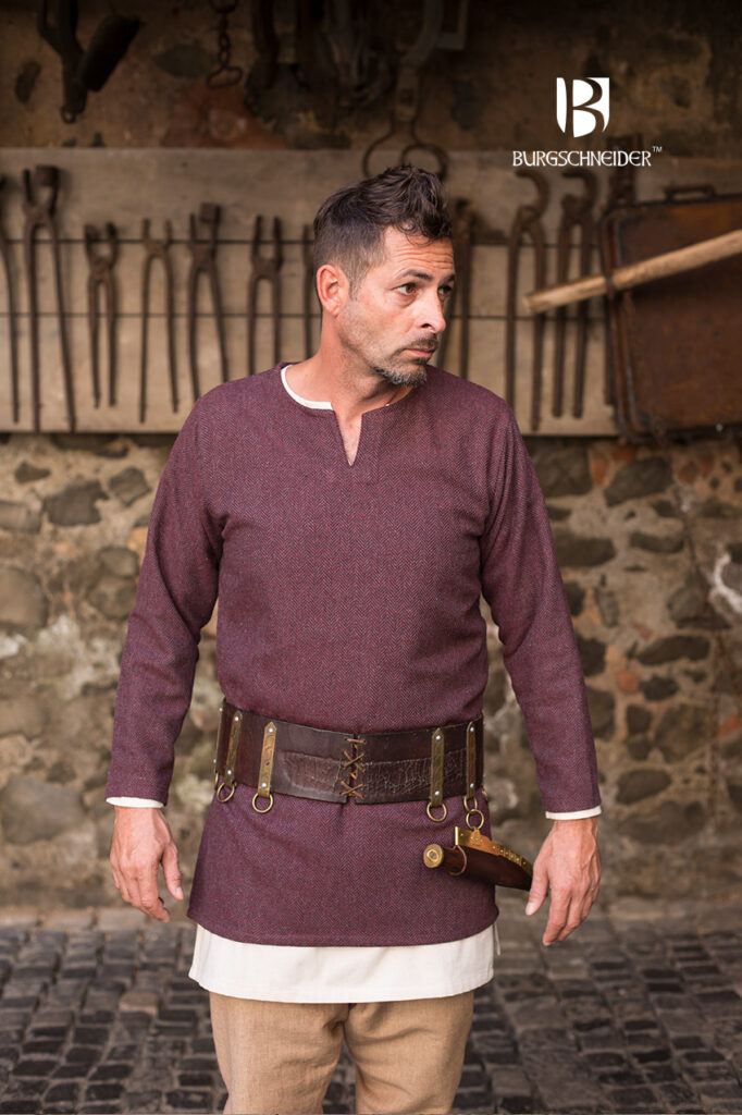 Viking Tunic “Tyr” – Herringbone Twill – Different Colors