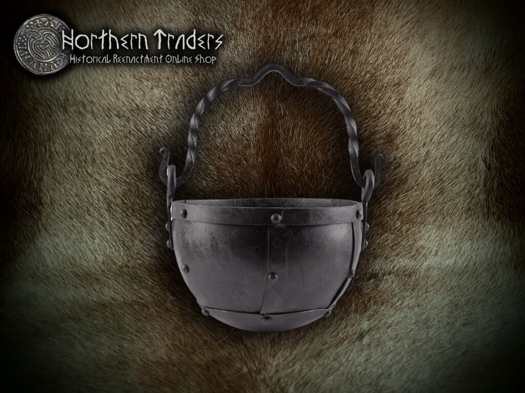Riveted Steel Cauldron from Oseberg – 3.5 litres