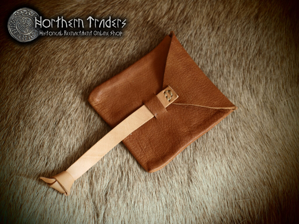 Viking Leather Coin Purse from Elisenhof
