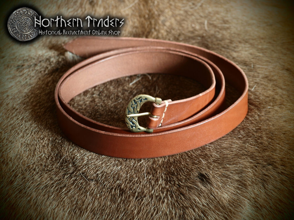 Viking Belt with Buckle in Oseberg Style