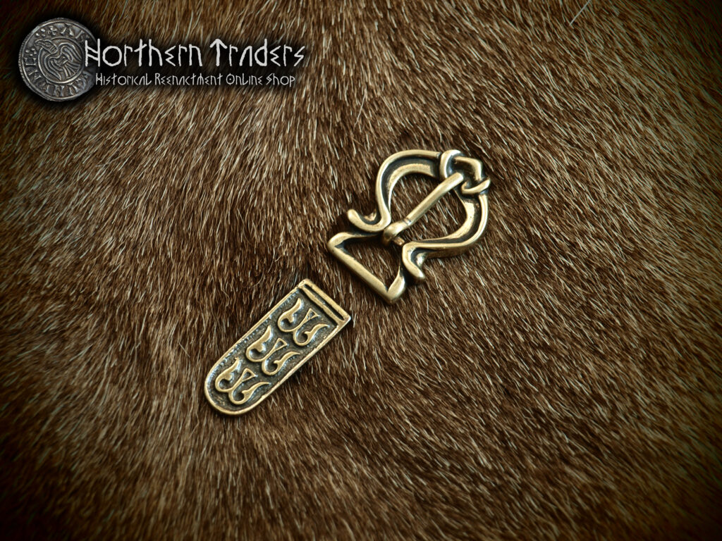 Viking Buckle & Belt End from Novgorod