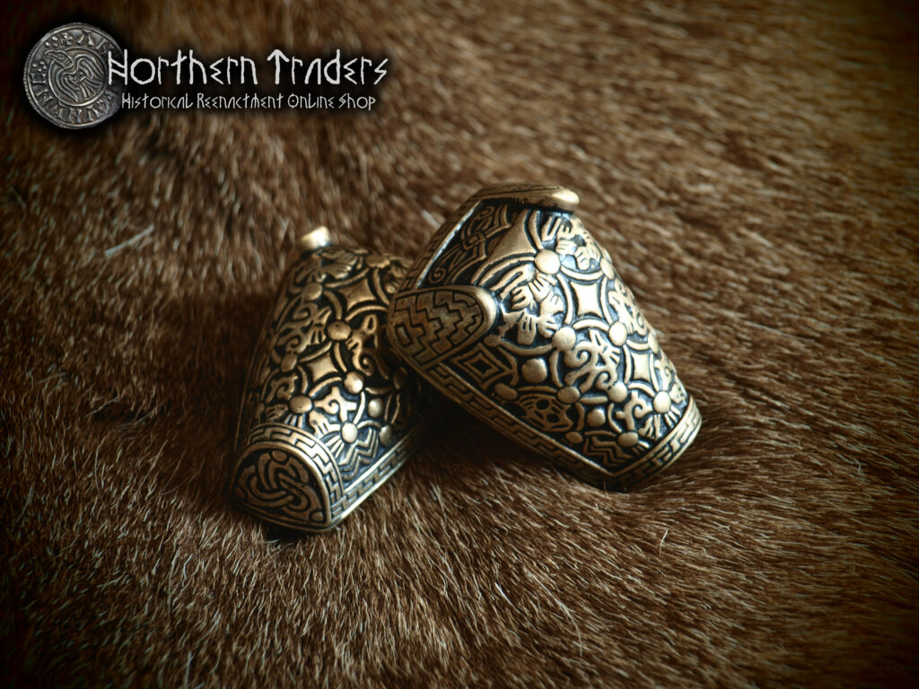 Animal Head or “Bear Head” Viking Brooches