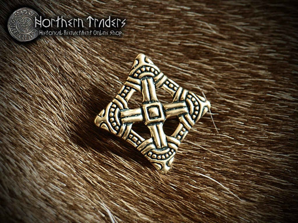 Diamond-Shaped Brooch from Uppåkra