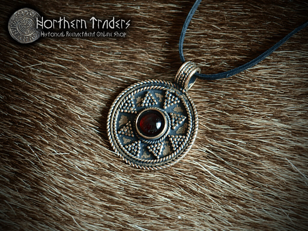 Viking Pendant with Granulation and Filigree from Staraya Ladoga