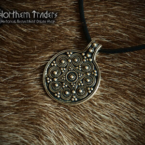 Viking Pendant with Granulation and Filigree