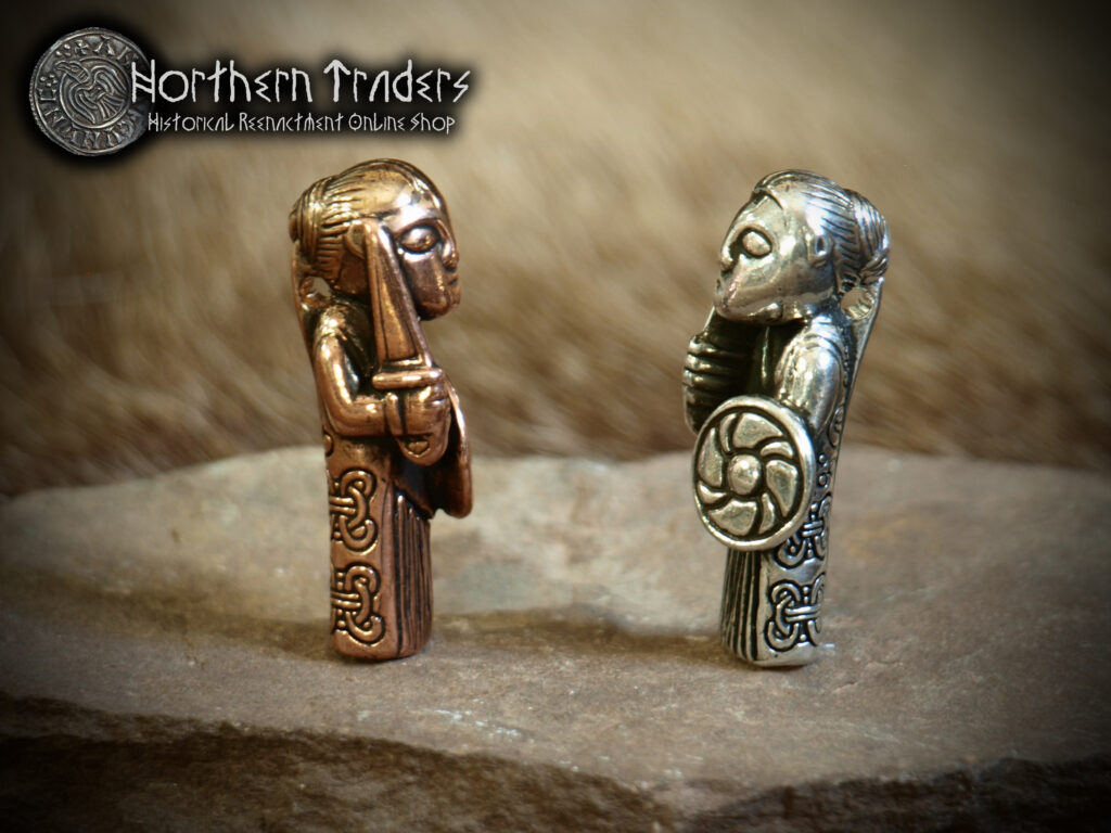 “Shieldmaiden” Pendant from HÃ¥rby – Bronze Version