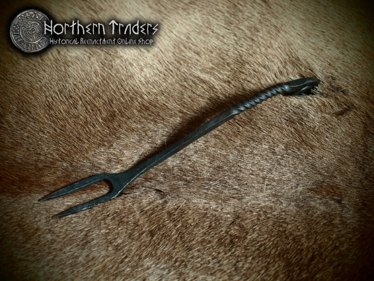 Big Hand-forged Medieval Fork