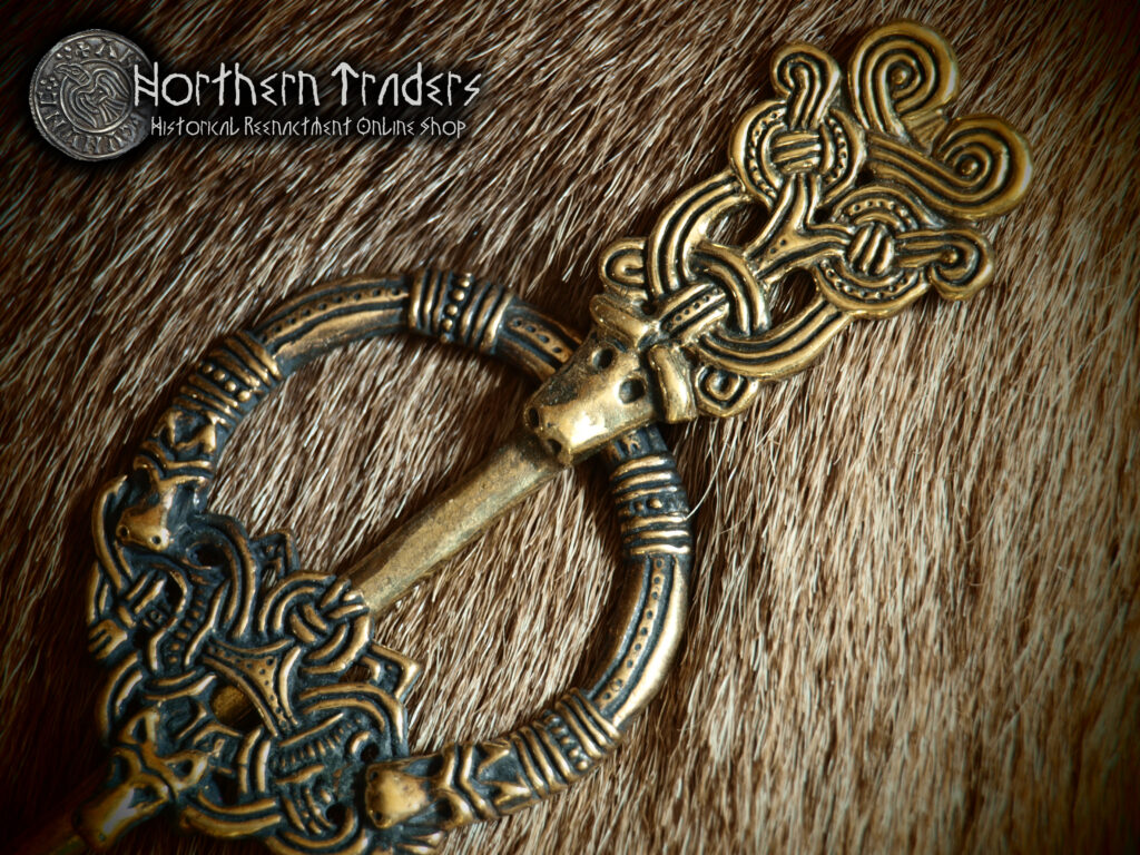 Scandinavian Ring-Headed Cloak Pin