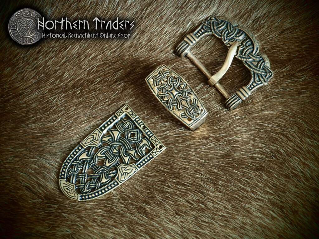 Scandinavian Buckle & Belt End from Gokstad