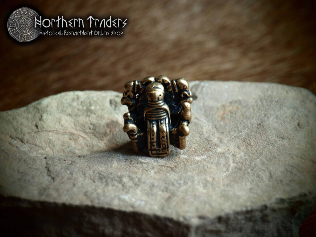 Mini Odin Statuette from Lejre – Pendant Size
