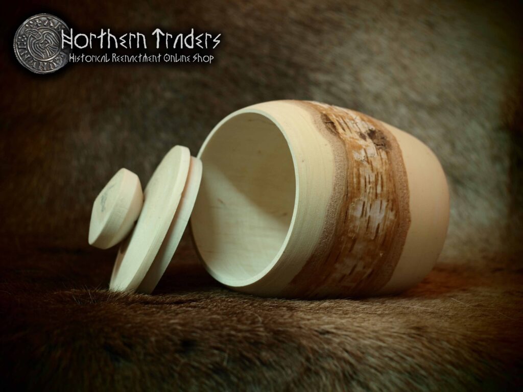 Birch Wood Container