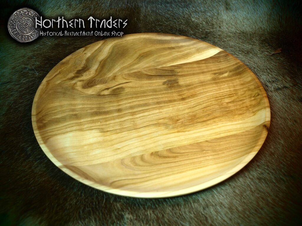 Round Wooden Tray