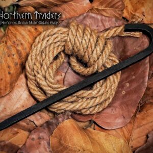 Forged Iron Medieval Tent Stakes - 10 Pieces