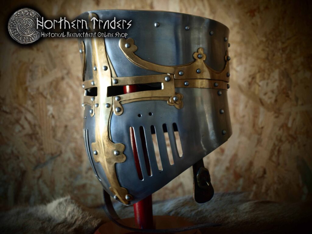 Great Helm from the Westminster Psalter