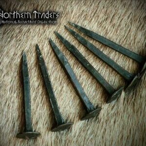 Hand-forged Nails - 6 Pieces