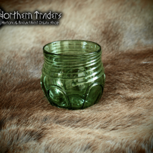 Glass Vessel from Birka II - Green