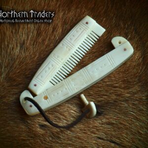 Viking Comb with Case