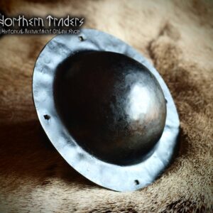 Hand Forged Shield Boss - Rustic Version