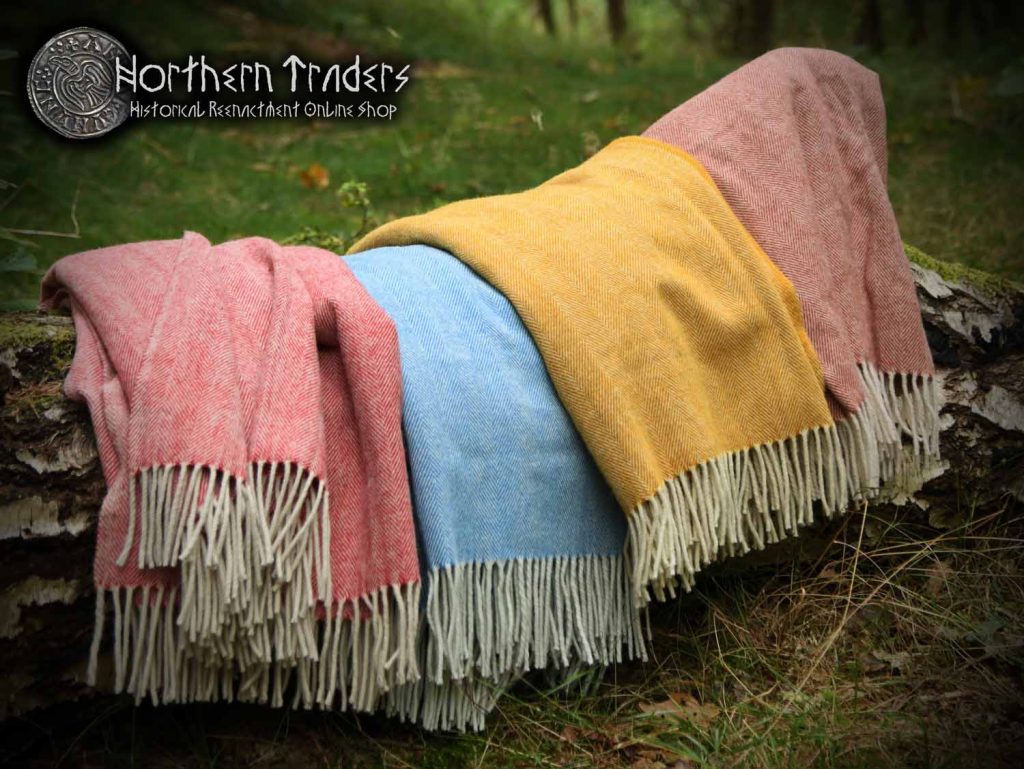 Woolen Herringbone Twill Rectangular Cloak – Different Colors