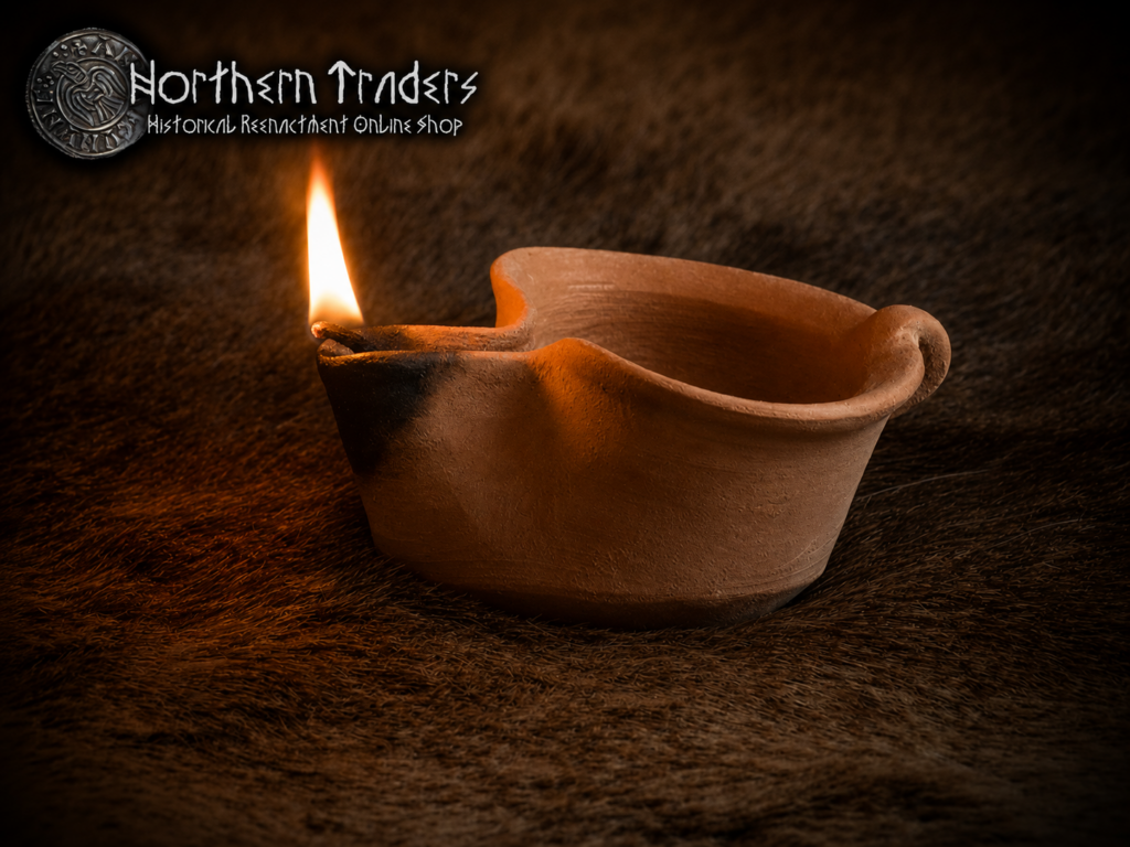 Almohad Medieval Ceramic Oil Lamp