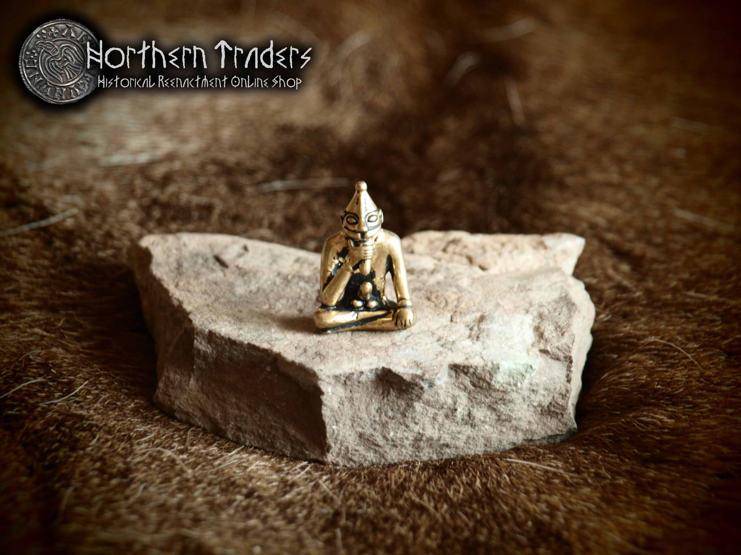 Mini Estatuilla de Freyr de Rällinge - Tamaño Colgante - Imagen 5
