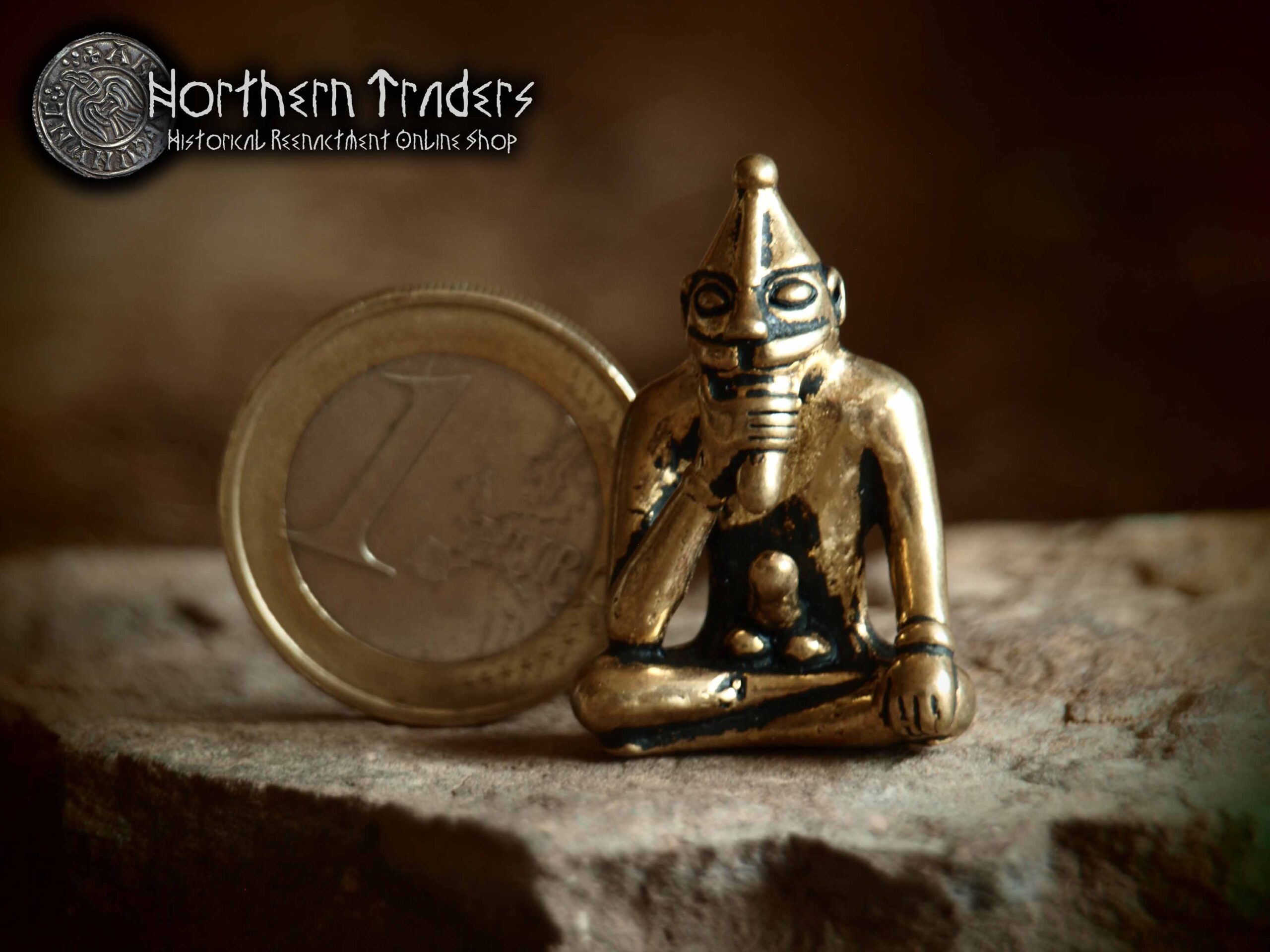 Mini Estatuilla de Freyr de Rällinge - Tamaño Colgante - Imagen 4