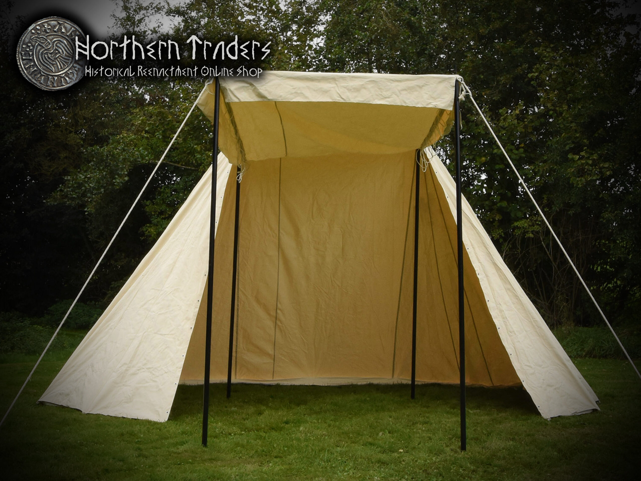 Saxon Trade Tent, 4 x 6 m - Cotton 425 gms - Image 2