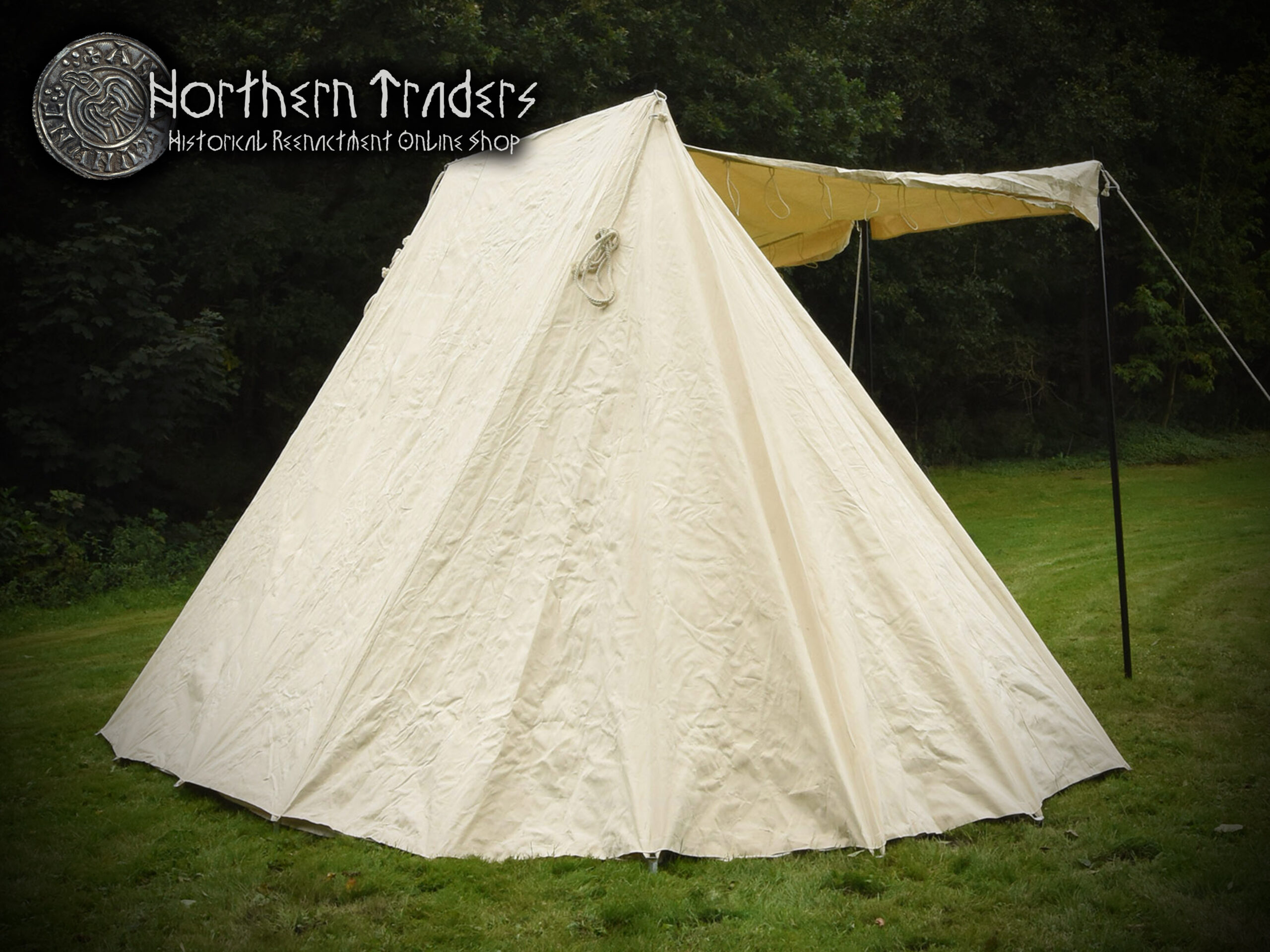 Saxon Trade Tent, 4 x 6 m - Cotton 425 gms - Image 3