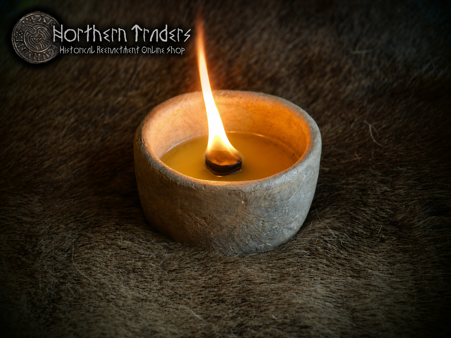 Viking Ceramic Oil Lamp from Birka