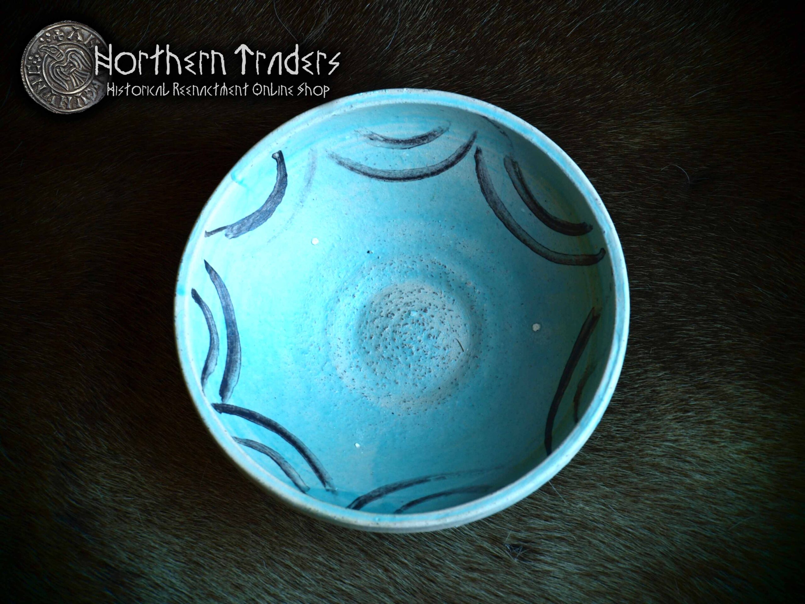 Hispano-Arabic Ceramic Bowl - Image 3
