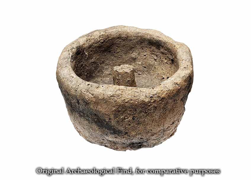 Viking Ceramic Oil Lamp from Birka - Image 5