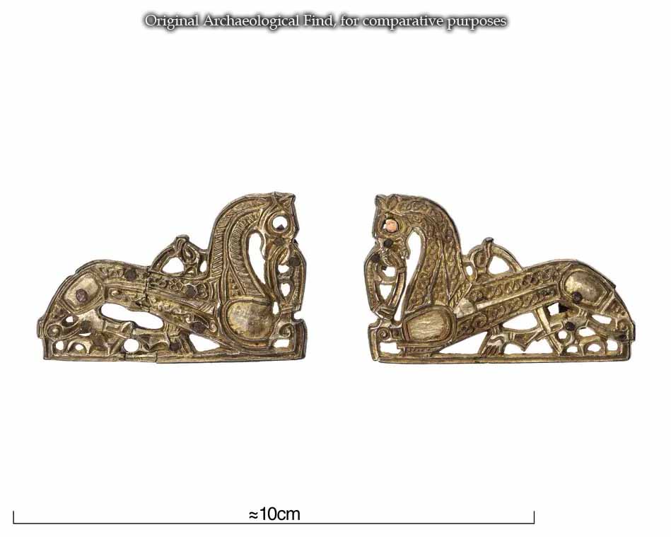 Horse-Shaped Brooch from Birka - Image 5