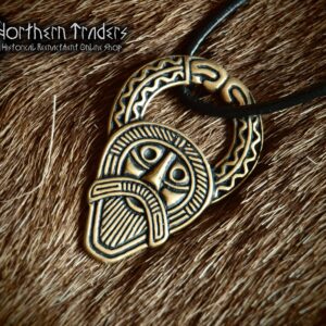 Horned Woden (Odin) Amulet Pendant