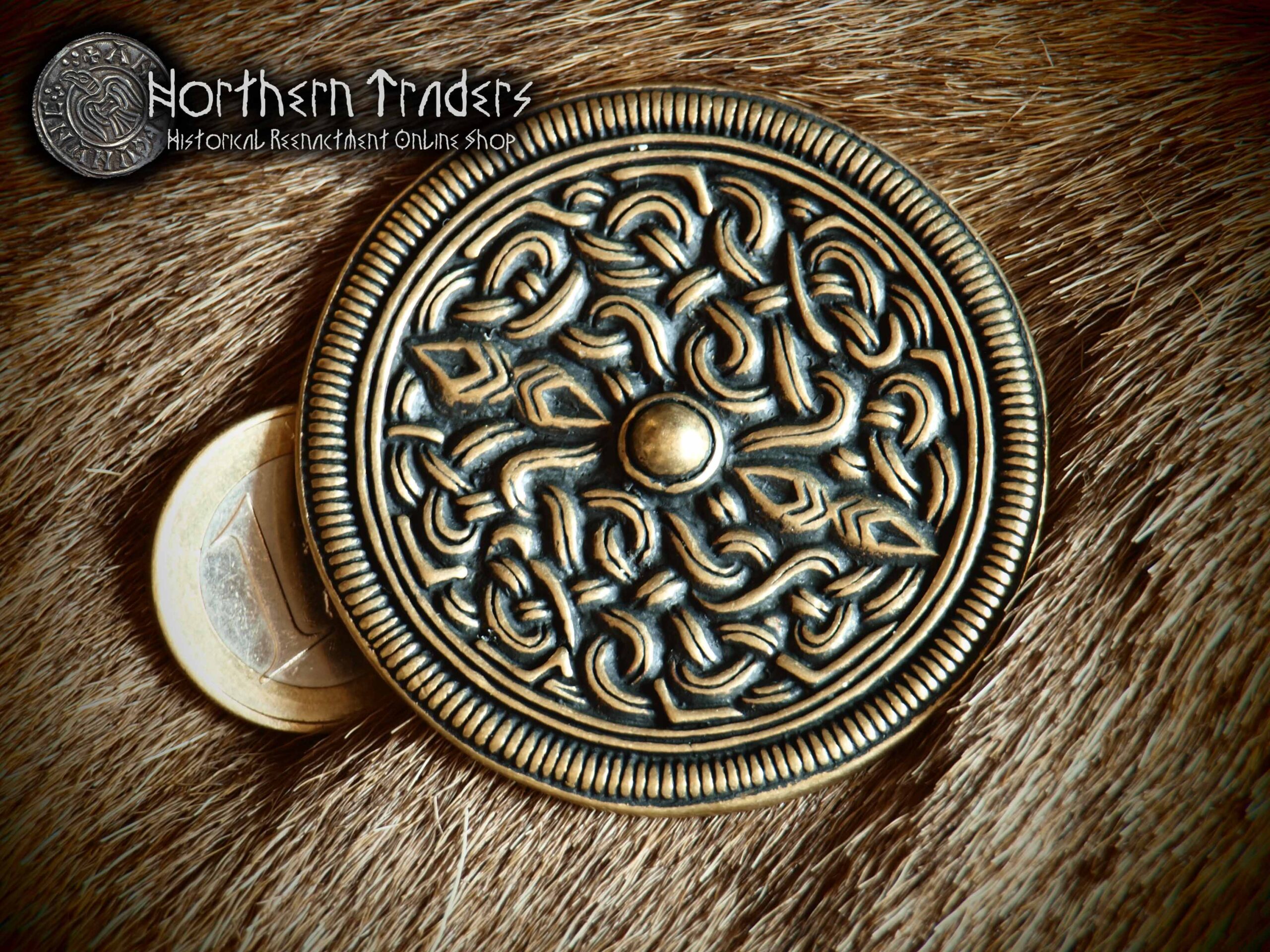 Anglo-Saxon Disc Brooh from Sutton Hoo - Image 3
