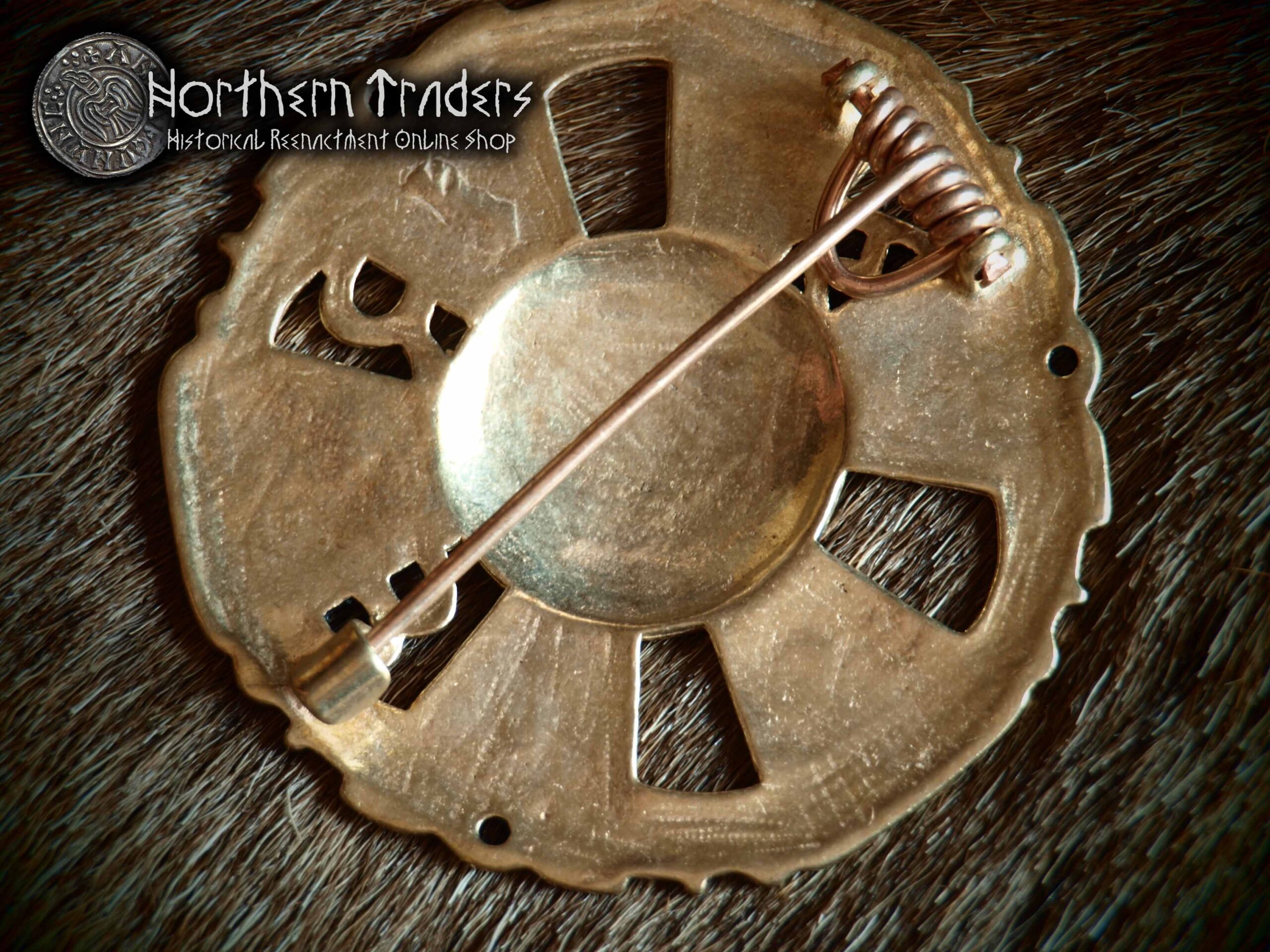 Big Merovingian Disc Brooh from Limons - Image 3