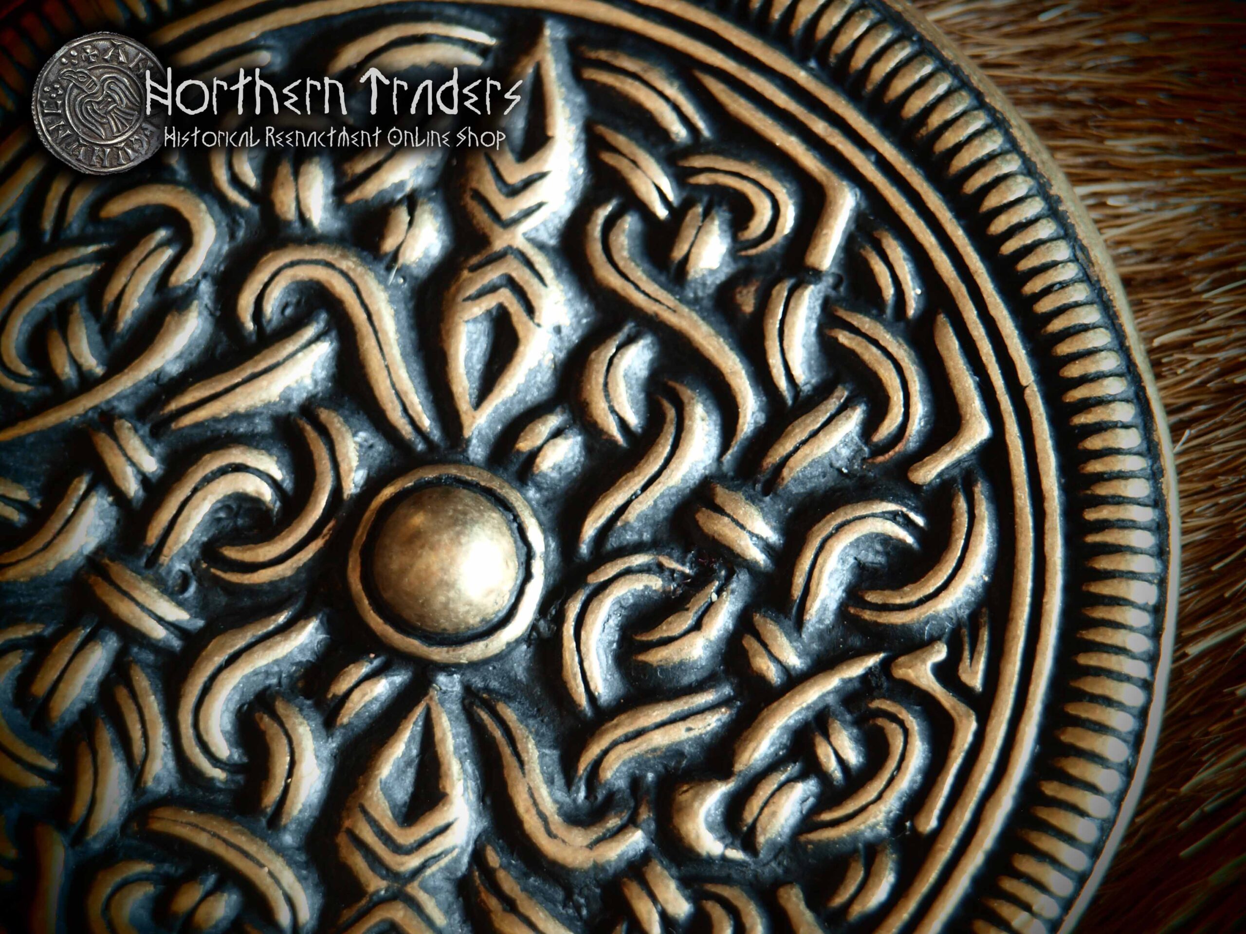 Anglo-Saxon Disc Brooh from Sutton Hoo - Image 2