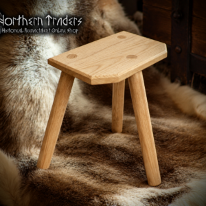 Taburete Medieval de Madera